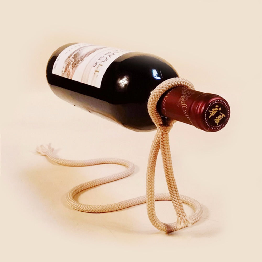 Creative Wine Bottle Holder Floating Illusion