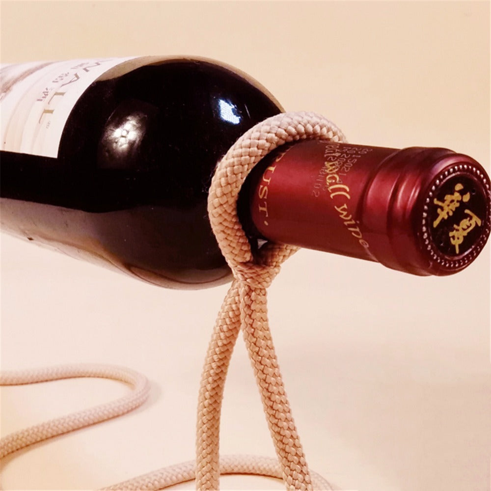 Creative Wine Bottle Holder Floating Illusion