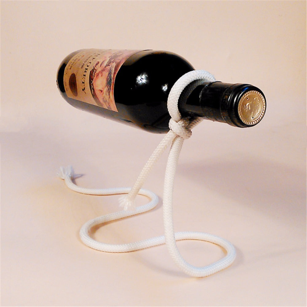 Creative Wine Bottle Holder Floating Illusion