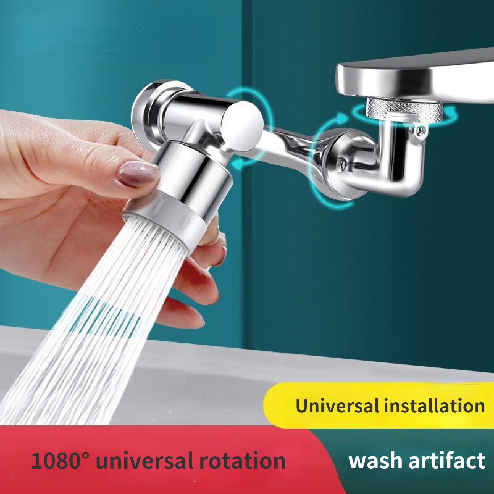 Universal Faucet Aerator 1080 Swivel Multifunction