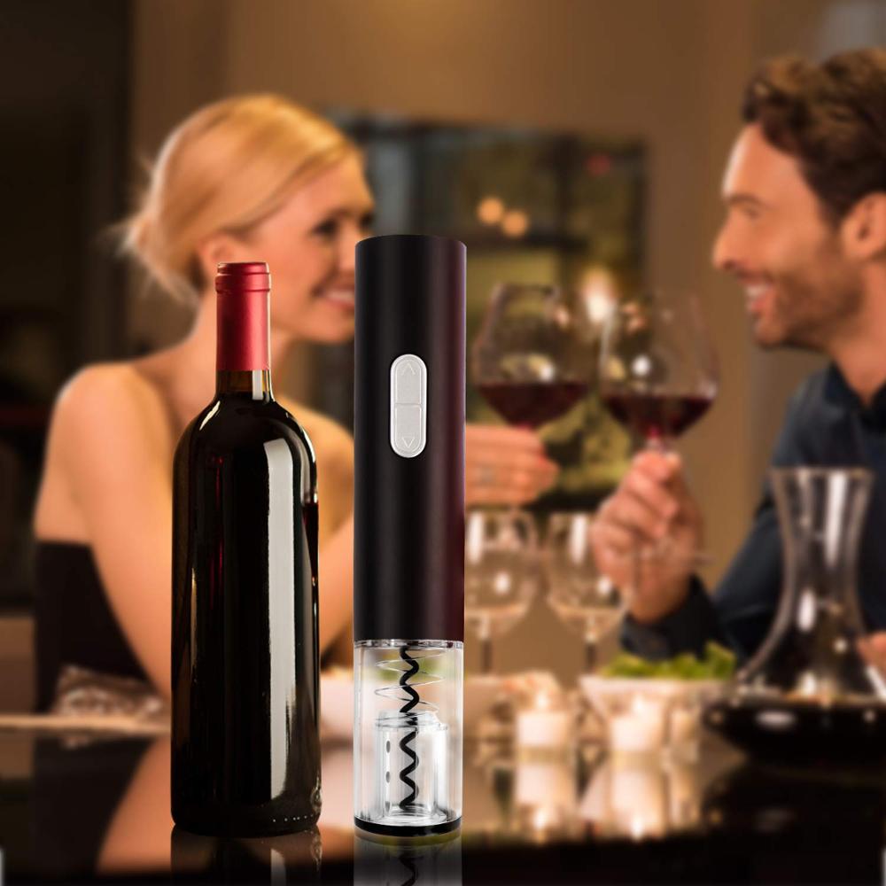 Automatic Electric Wine Bottle Corkscrew Opener