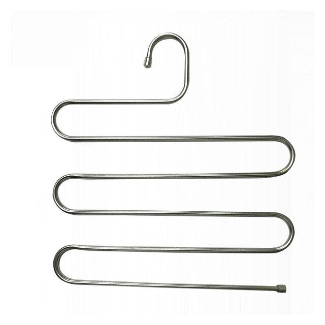 Stainless Steel Pants Storage Hangers