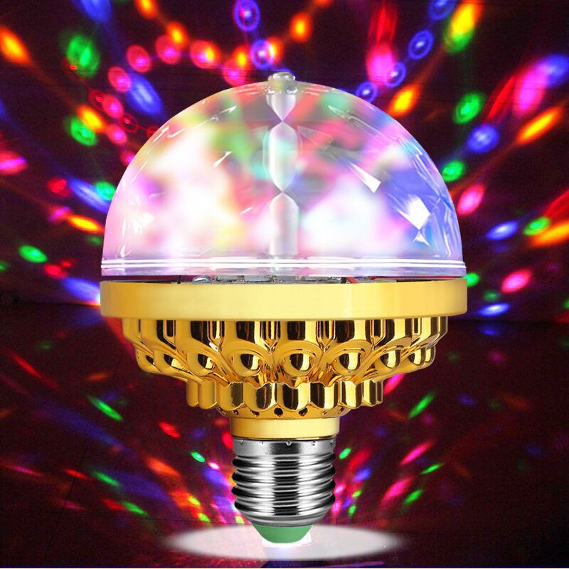 E27 Mini Rotating Magical Ball Light