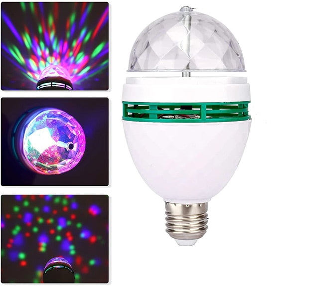 E27 Mini Rotating Magical Ball Light