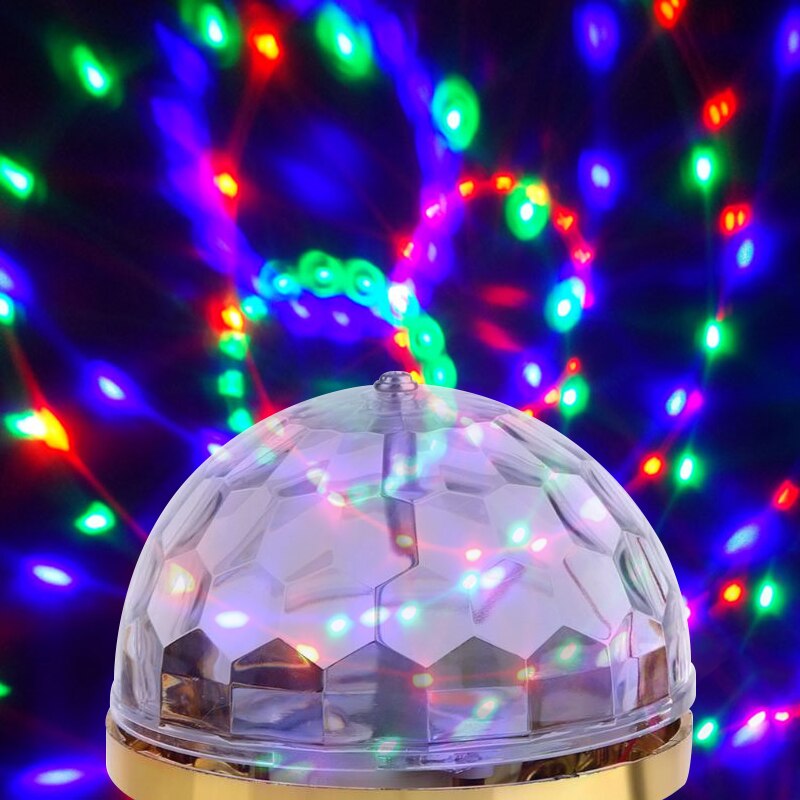 E27 Mini Rotating Magical Ball Light