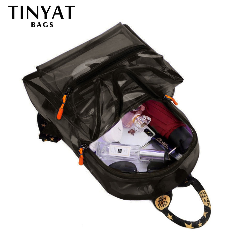 Fashion Clear Waterproof Backpack