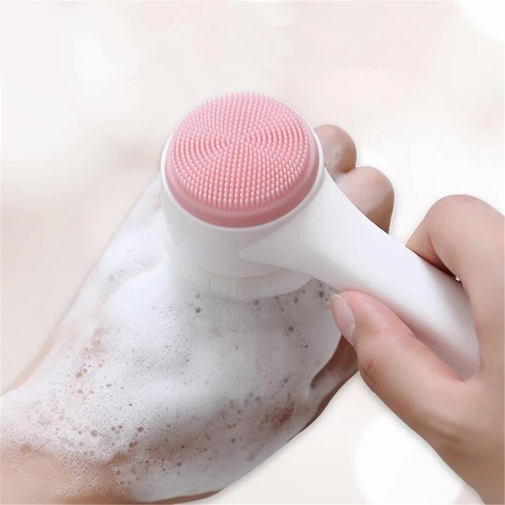 3D Bilateral Silicone Facial Cleanser