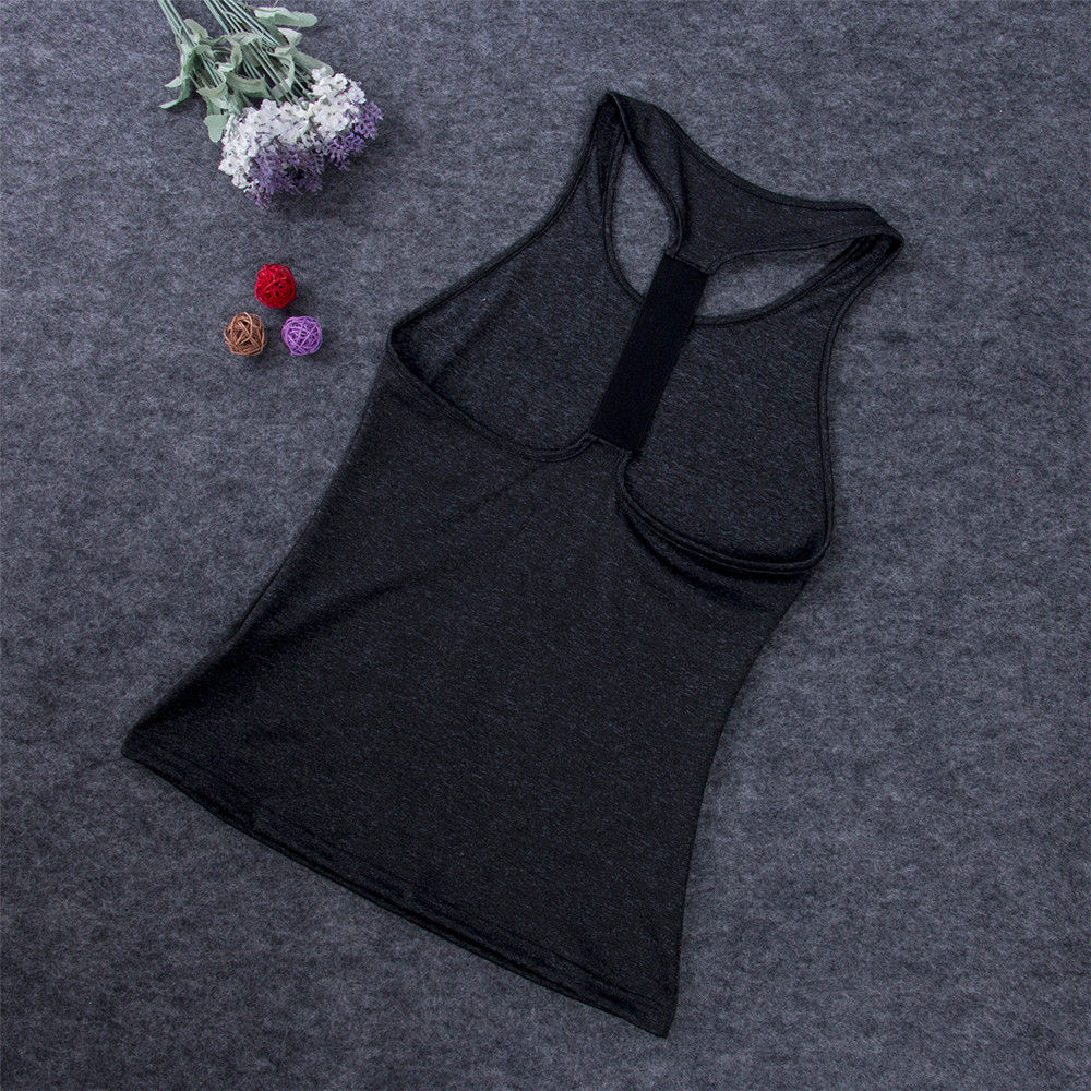 Women Sleeveless Workout Tank Top