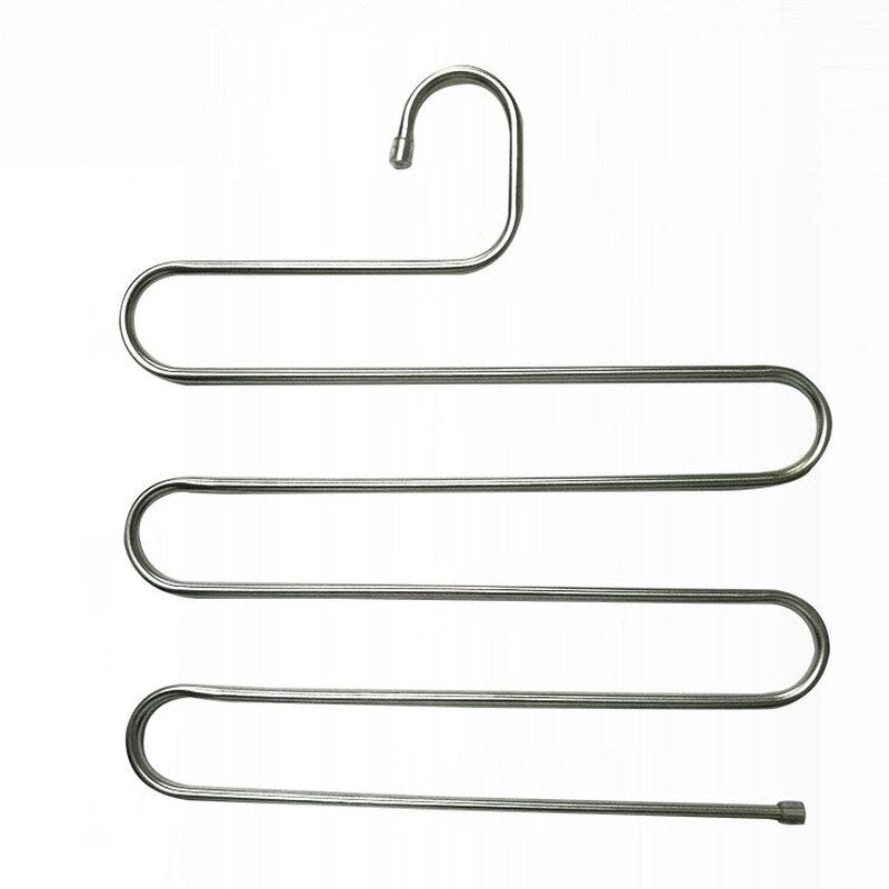 Stainless Steel Pants Storage Hangers