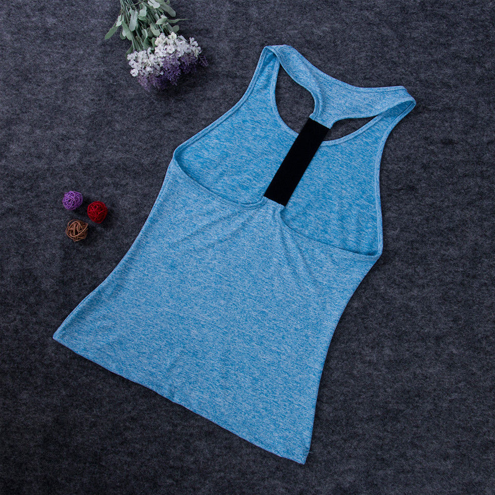 Women Sleeveless Workout Tank Top