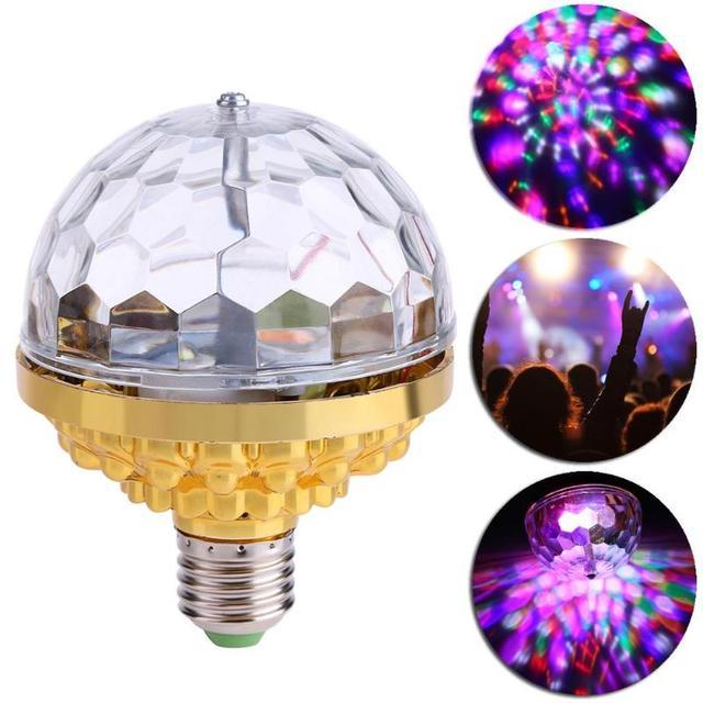 E27 Mini Rotating Magical Ball Light