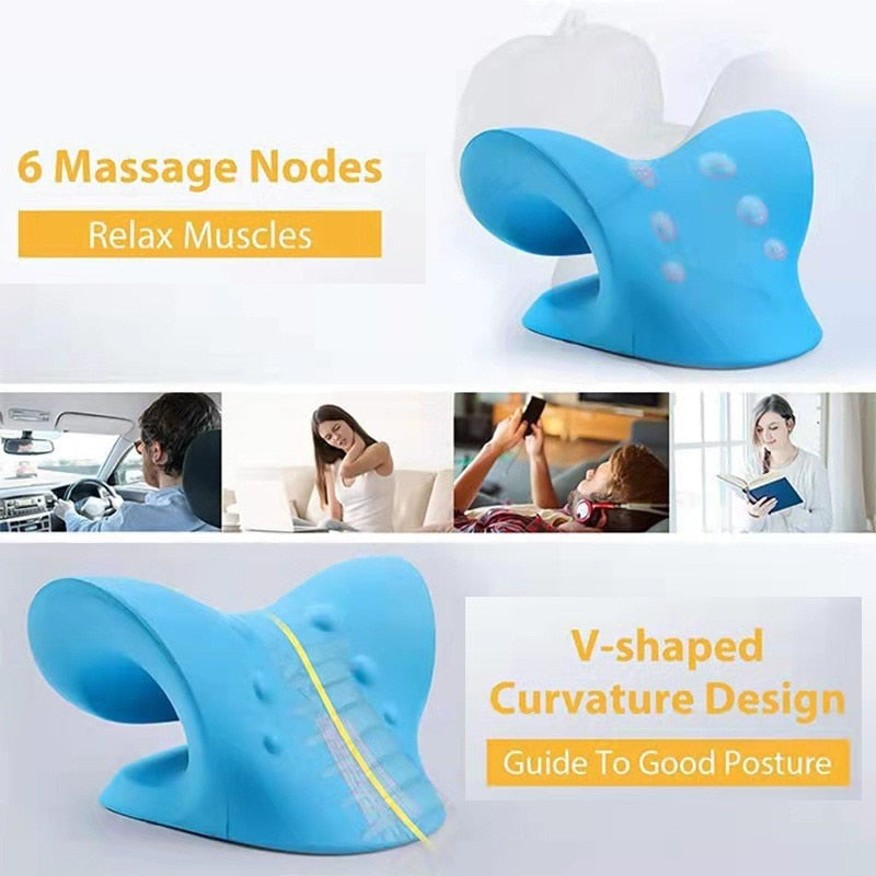 Neck Massage Pillow for Body Muscle Pain Relief