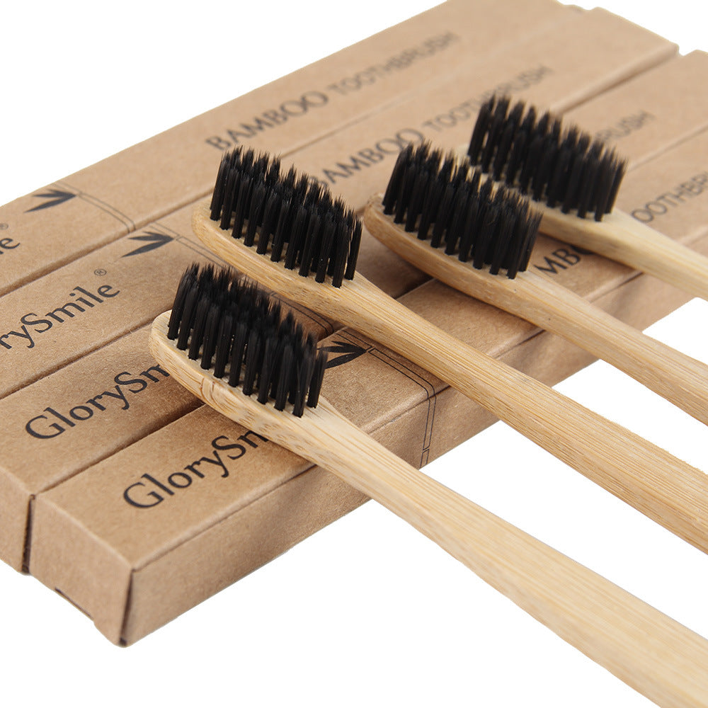 Eco Friendly Bamboo Toothbrush Soft Hair